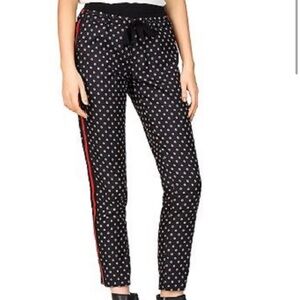 THE KOOPLES SPORT RUBY FLORAL PRINT SILK Pants | Size 0 | Like New